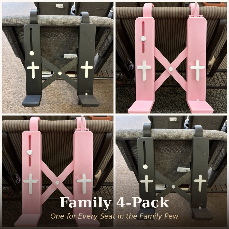 Family 4-Pack — One for Every Seat in the Family Pew